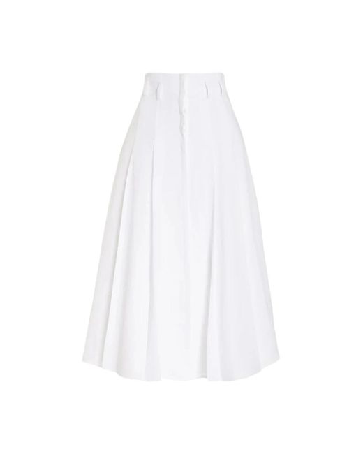Skirts > midi skirts Gabriela Hearst en coloris White