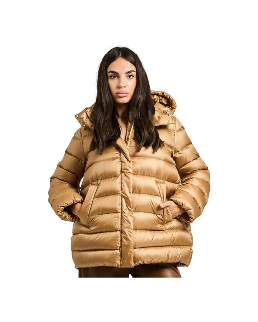 Down Jackets iBlues de color Metallic