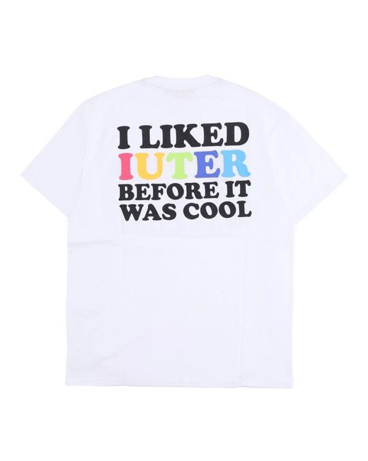 Iuter White T-Shirts for men