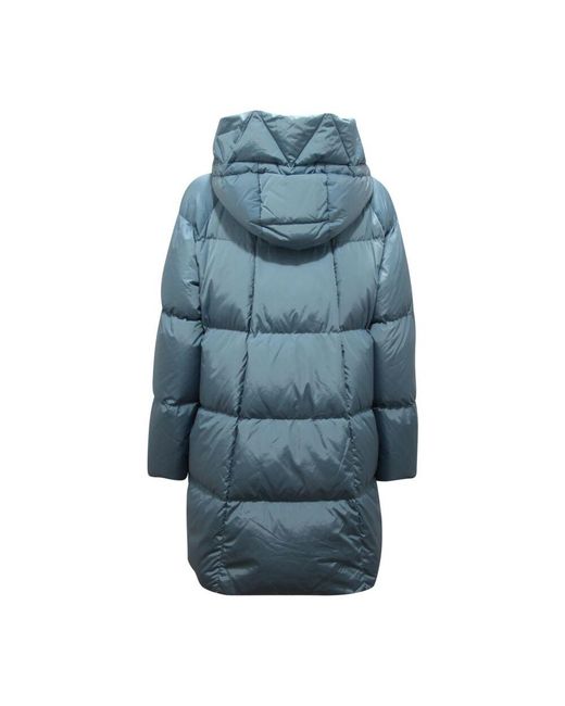 Max Mara Blue Newbembo Daunenjacke