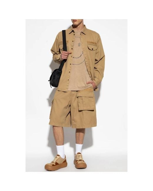 DSquared² Shorts Mit Taschen in Natural für Herren