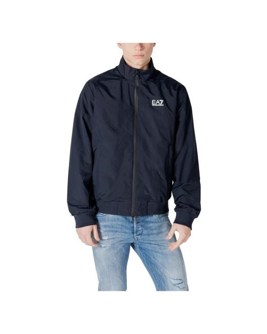 EA7 Blue Light Jackets for men