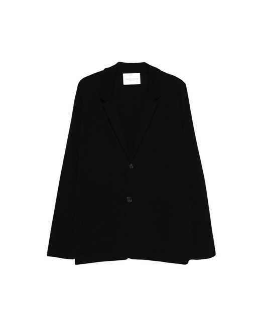 Roberto Collina Black Blazers for men