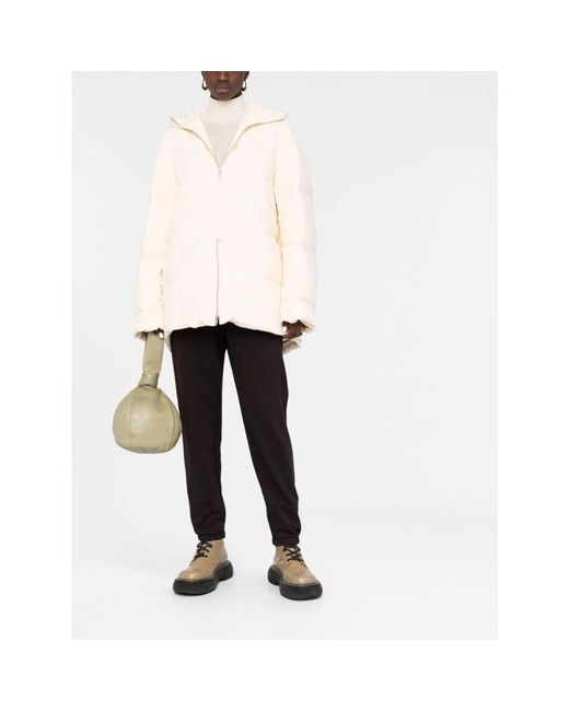 Winter Jackets Jil Sander de color White