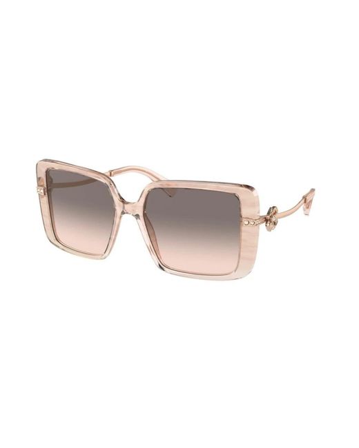 Moderno 8243b gafas de sol BVLGARI de color Pink