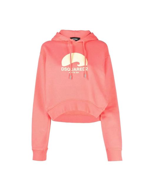 DSquared² Pink Hoodies