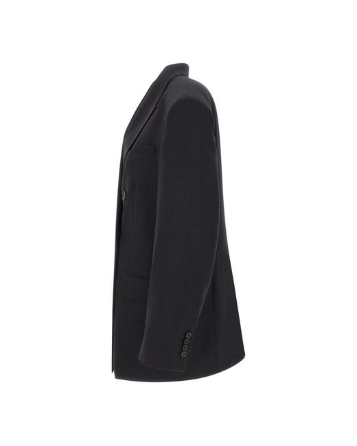 Filippa K Jassen ,Zwart ,Wol Dani Blazer in het Blue