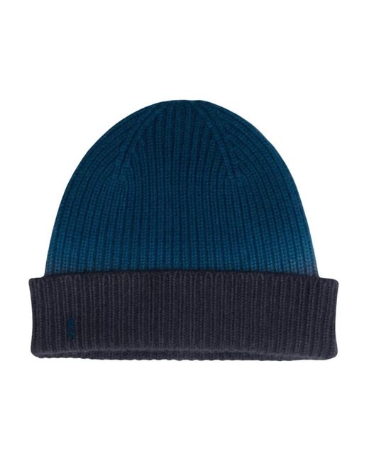 Koon Cachemire Accessoires ,Blauw ,Wol Bonnet in het Blue