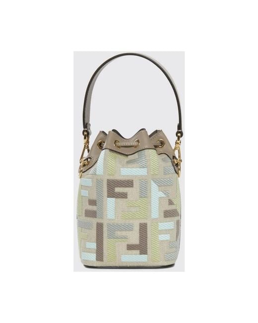 Bucket Bags Fendi de color Gray