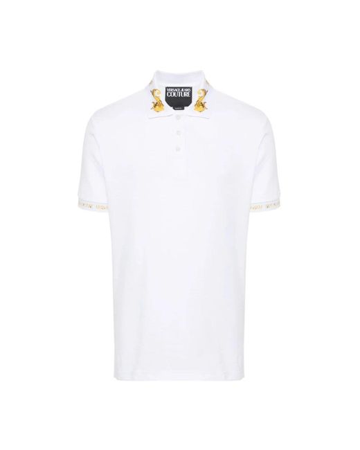 Versace White Polo Shirts