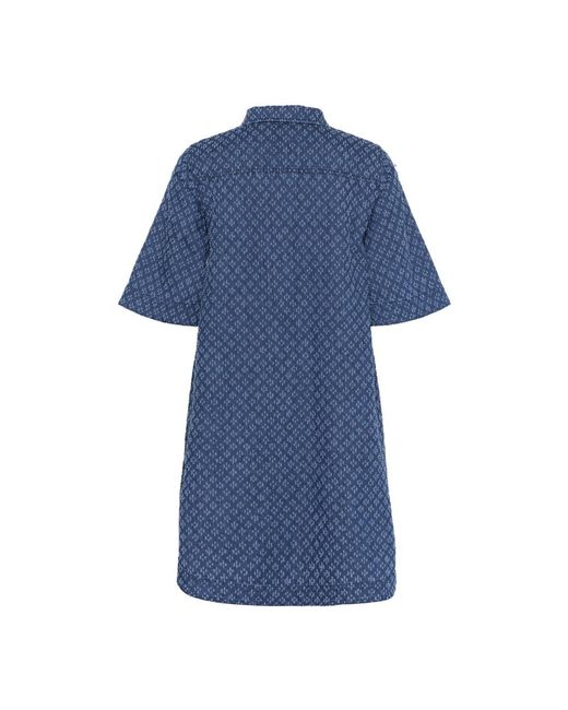 Part Two Blue Shirt Dresses