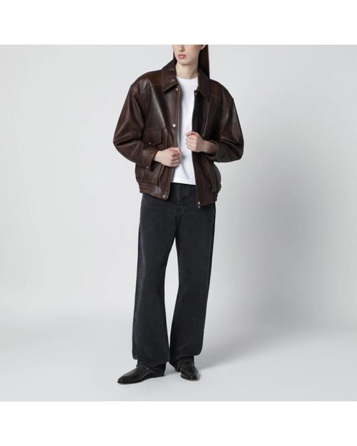 DUNST Brown Leather Jackets