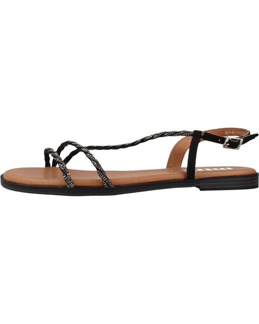 Flat Sandals MTNG en coloris Brown