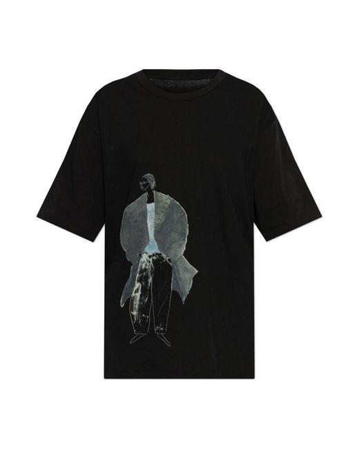 Y-3 Black T-Shirts