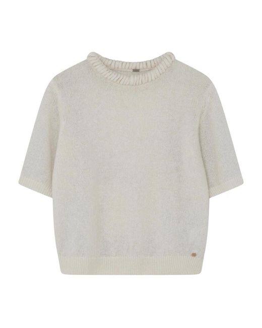 GUSTAV Gray Round-Neck Knitwear