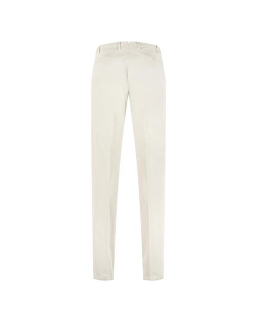 Slim-Fit Trousers THE (Alphabet) pour homme en coloris White