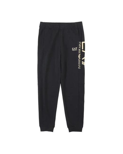EA7 Black Sweatpants for men