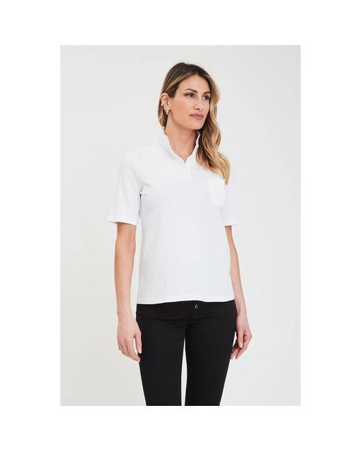 Polo Shirts Gran Sasso en coloris White