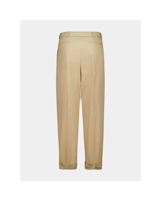 Saint Laurent Natural Suit Trousers for men