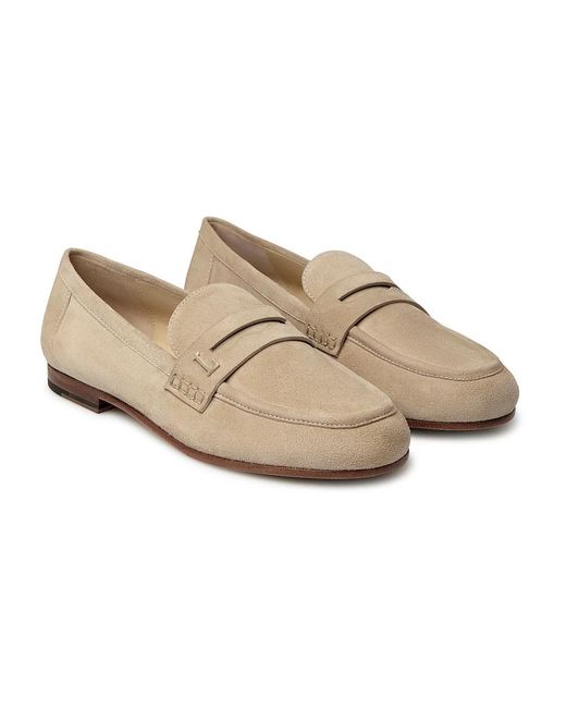 Loriblu Natural Suede Loafer