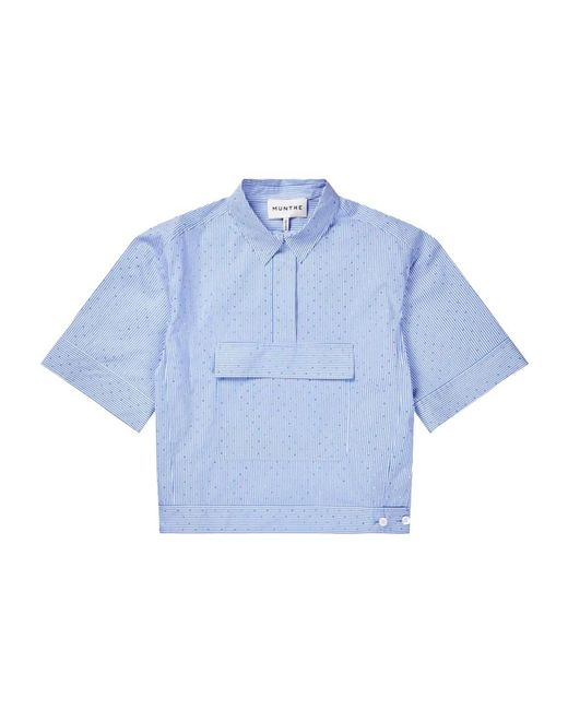 Blouses Munthe de color Blue