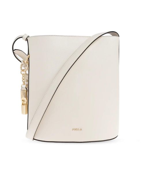 Furla White Cross Body Bags