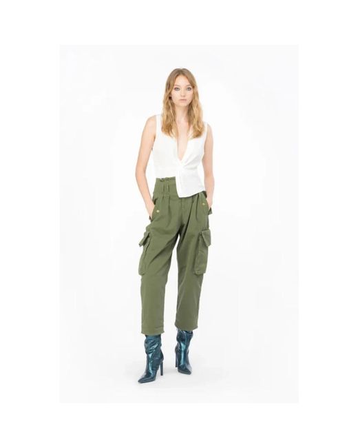 Pinko Tops ,Wit ,Sleeveless Top in het Green