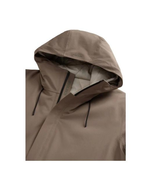 Woolrich Brown Winter Jackets for men