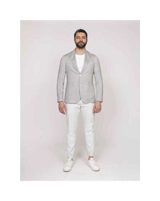 Circolo 1901 Gray Blazers for men