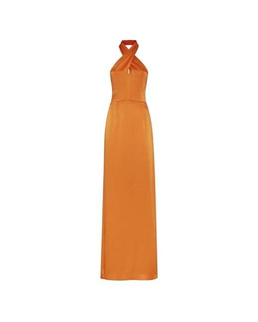 MVP WARDROBE Orange Maxi Dresses