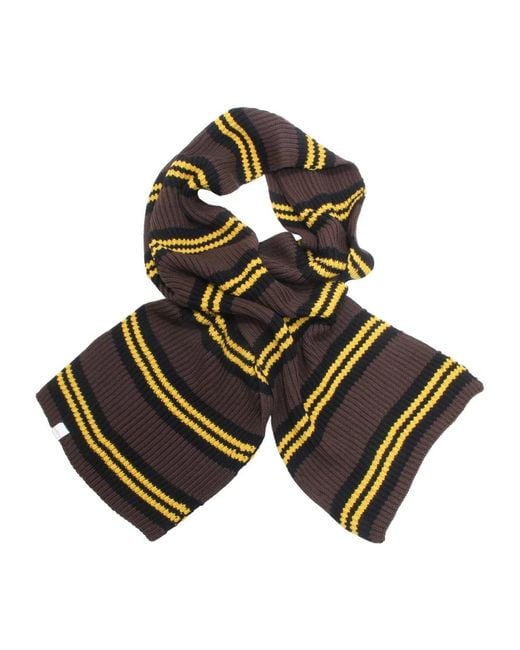 Paolo Pecora Black Scarves for men