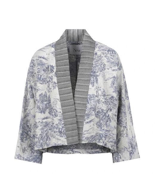 8pm Gray Kimonos