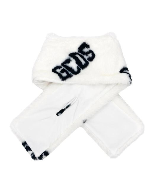 Gcds Black Winter Scarves