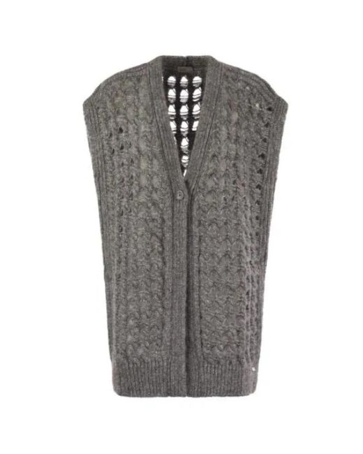 Herno Gray Vests for men