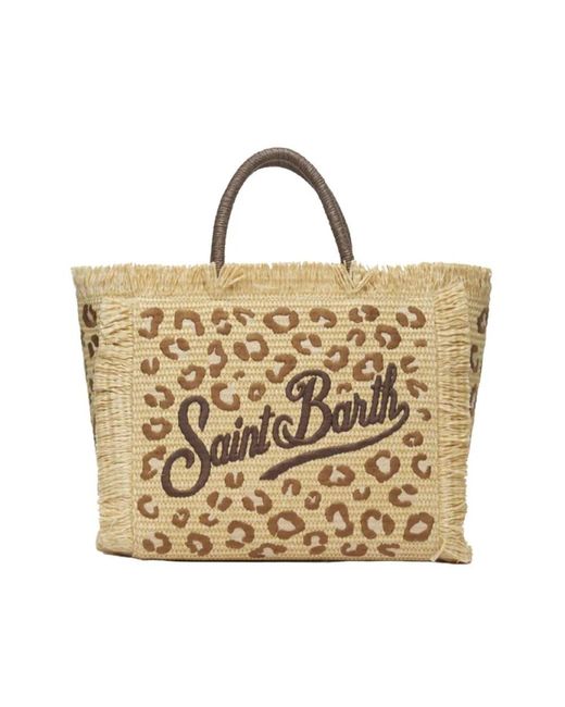 Mc2 Saint Barth Metallic Shopping Bags