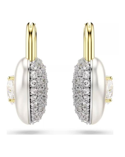 Swarovski Metallic Earrings