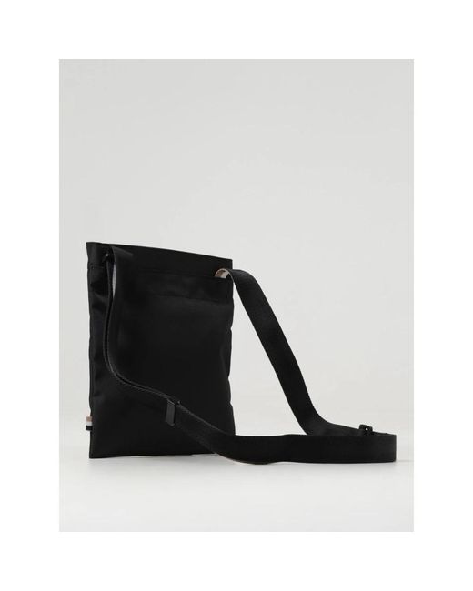 HUGO Minimalistische Schwarze Schultertasche in Black für Herren