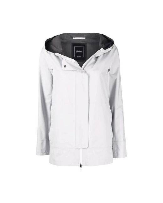 Herno White Laminar Jacket