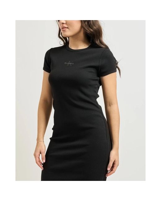 Calvin Klein Black Short Dresses