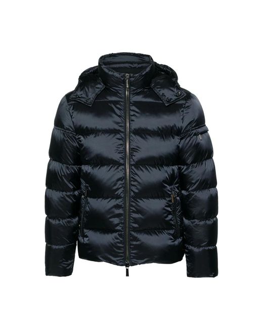Moorer Blue Down Jackets for men