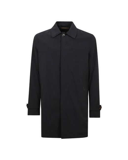 Moorer Single-Breasted Coats in het Blue voor heren