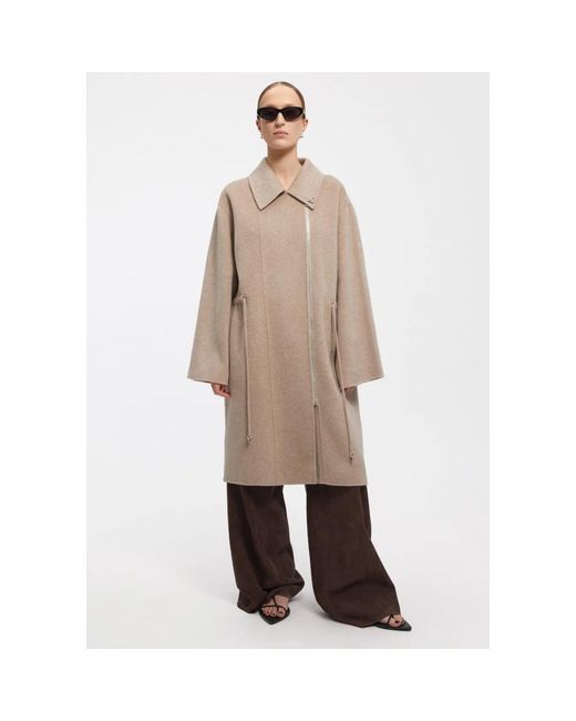 Belted Coats Aeron de color Natural