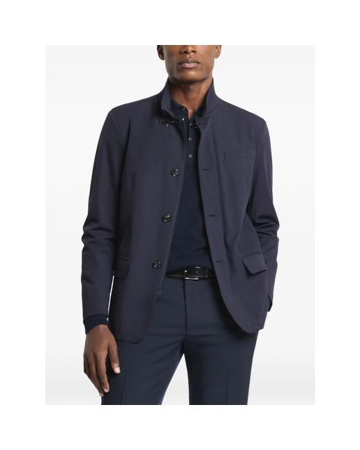 Fay Nylon Travel Jacket in het Blue voor heren