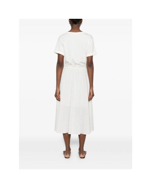 Liu Jo White Midi Dresses