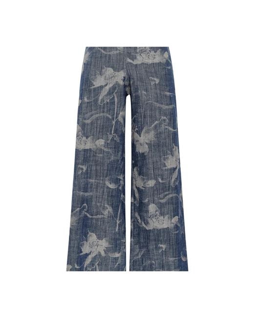 Maliparmi Blue Wide Jeans