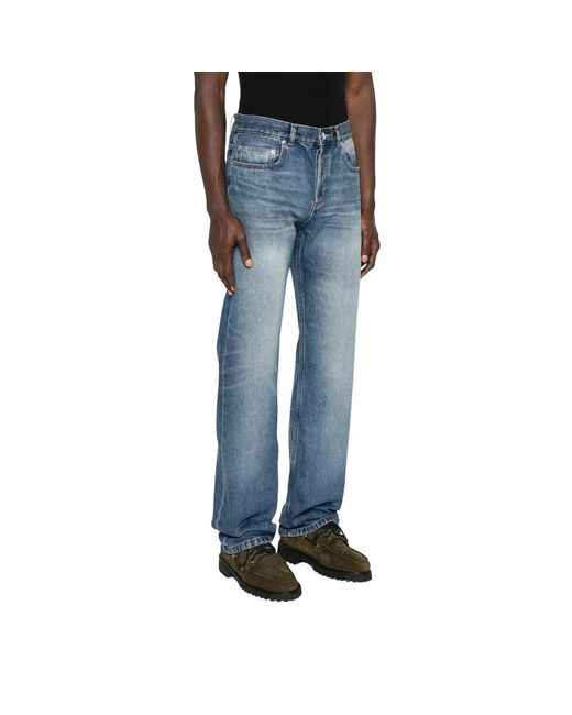 A.P.C. Jeans ,Blauw ,Katoen Rescue Jeans in het Blue voor heren