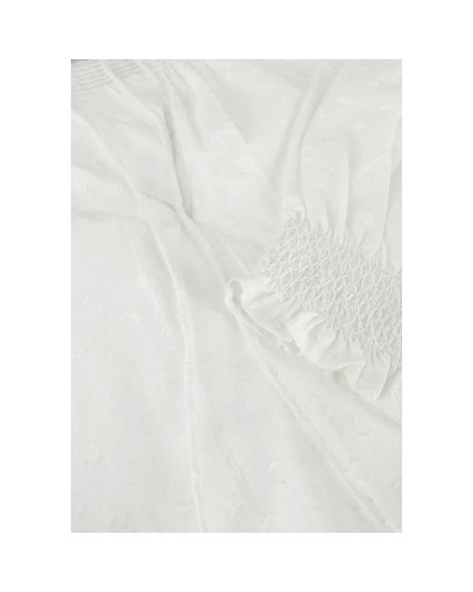 RUBY TUESDAY Overhemden ,Wit ,Witte Inoa Top Blouse in het Gray