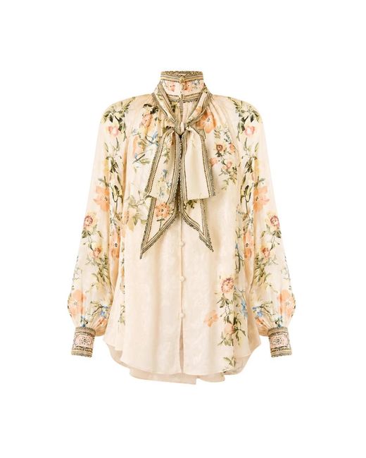 Blouses Camilla de color Natural