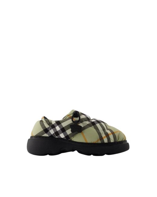 Burberry Green Flats