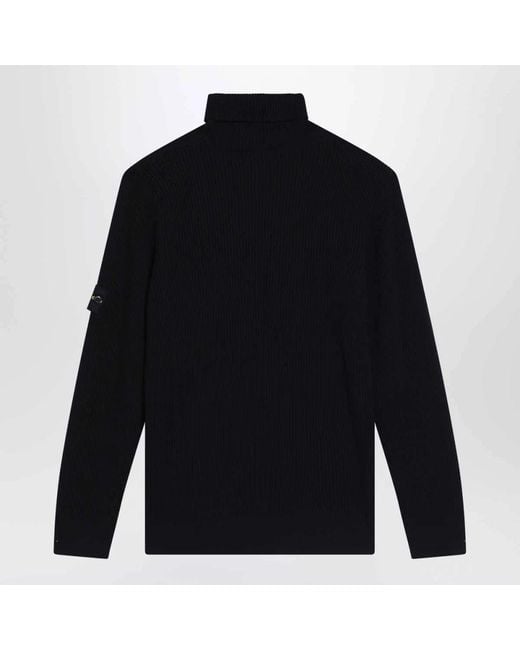 Stone Island Blue Turtlenecks for men